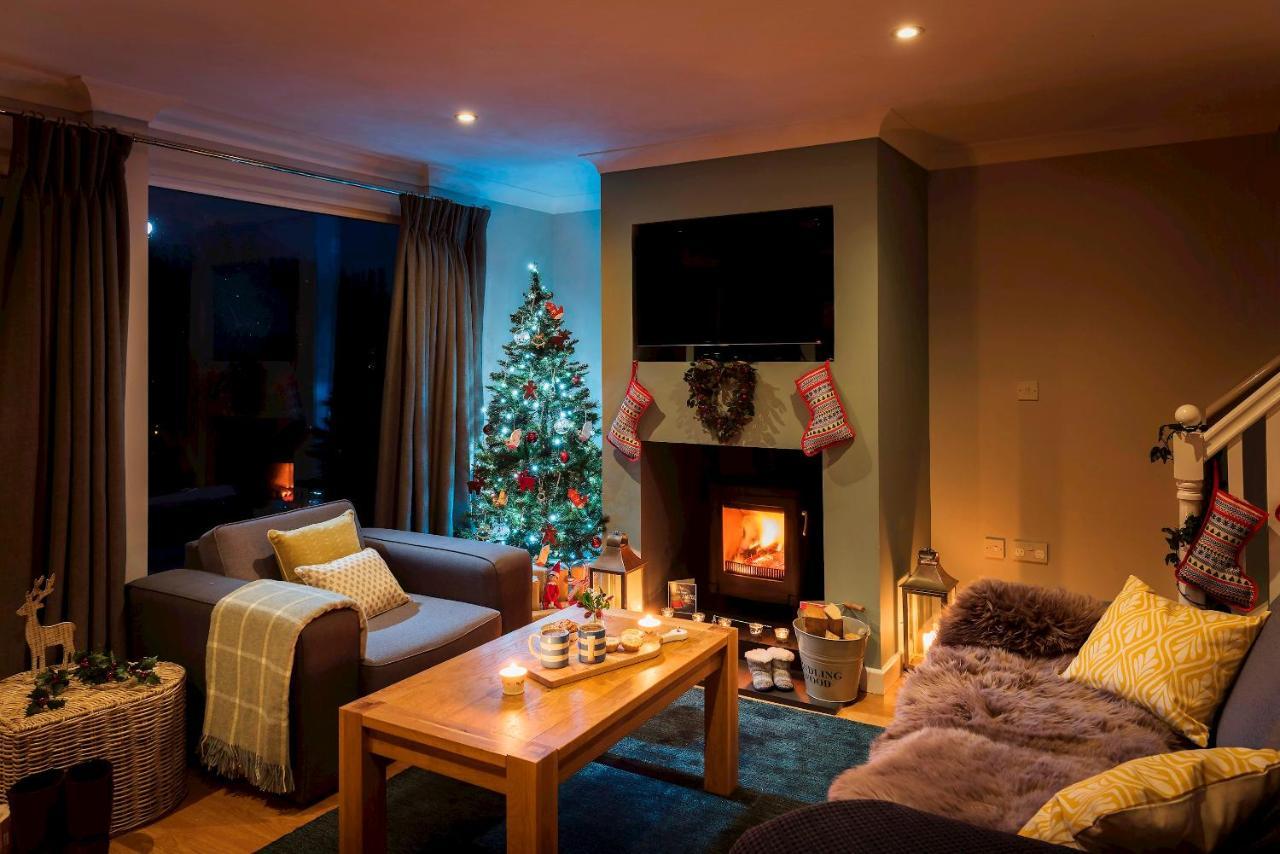 Kingfisher Hot Tub & Log Burner House On Premium Lakeside With Resort Facilities St Columb Major Esterno foto